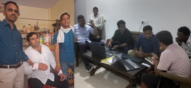 रतलाम में लोकायुक्त टीम ने ग्राम पंचायत के सचिव को रिश्वत लेते पकड़ा