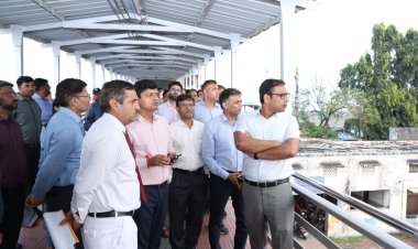 रतलाम मंडल रेल प्रबंधक ने सिंहस्‍थ मेला-2028 की तैयारियों का  निरीक्षण किया, समयसीमा में कार्य पूरा करने के दिए निर्देश