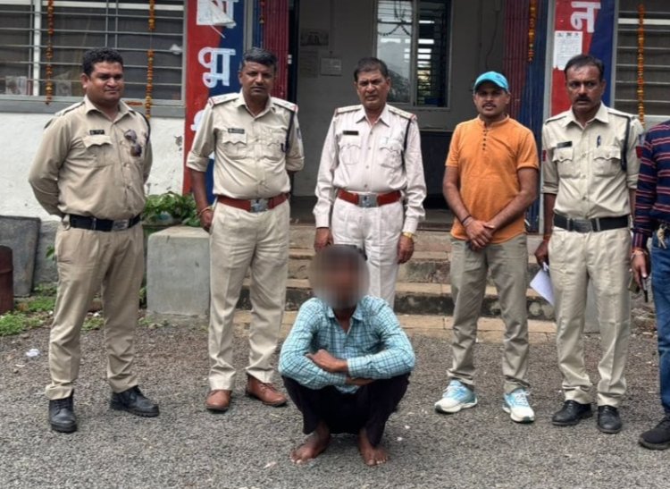 गैंगरेप का फरार आरोपी ससुराल से गिरफ्तार, सात वर्ष से था फरार, जेल भेजा