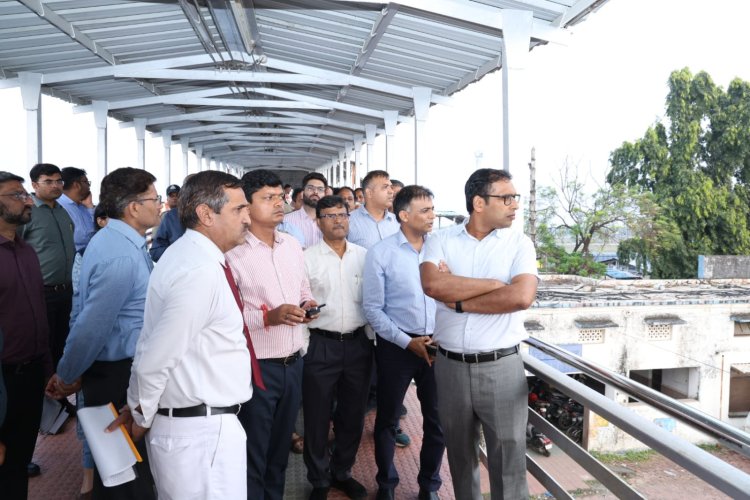 रतलाम मंडल रेल प्रबंधक ने सिंहस्‍थ मेला-2028 की तैयारियों का  निरीक्षण किया, समयसीमा में कार्य पूरा करने के दिए निर्देश